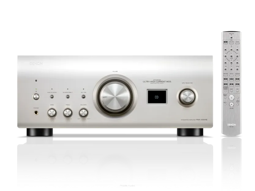 Denon PMA-3000NE, SREBRNO-ZŁOTY